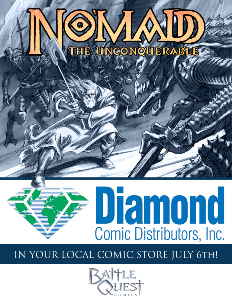 Battle Quest Comics Launches With Diamond