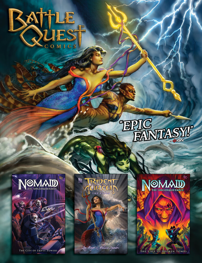 PREORDER TWO BATTLE QUEST COMICS IN MARCH PREVIEWSworld: - Battle Quest ...