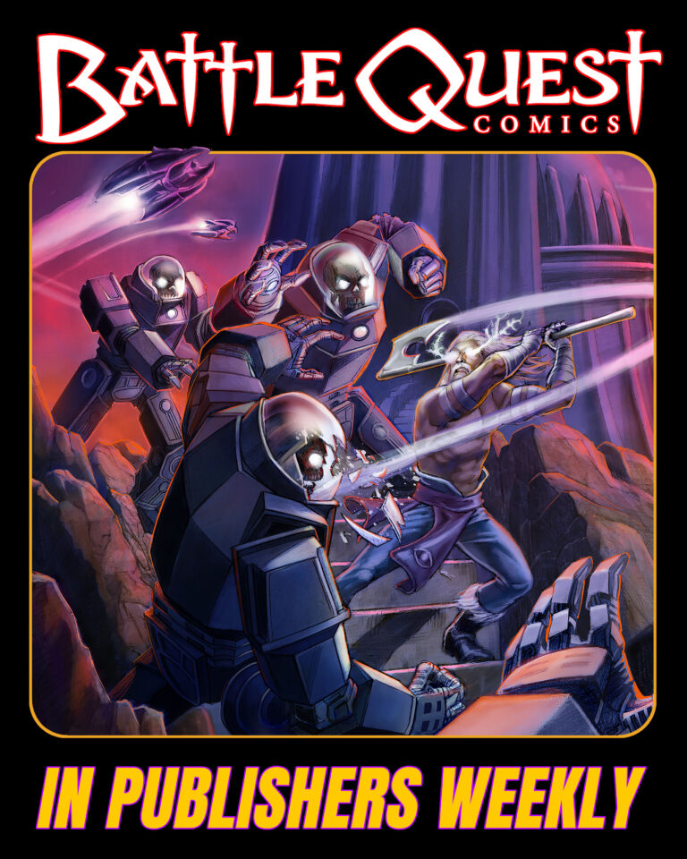 Battle Quest Comics in Publishers Weekly