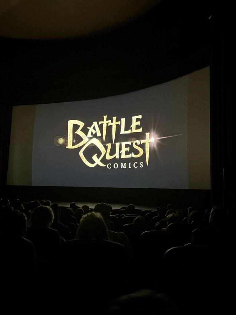 Battle Quest Comics back at the Hollywood Movie Theater