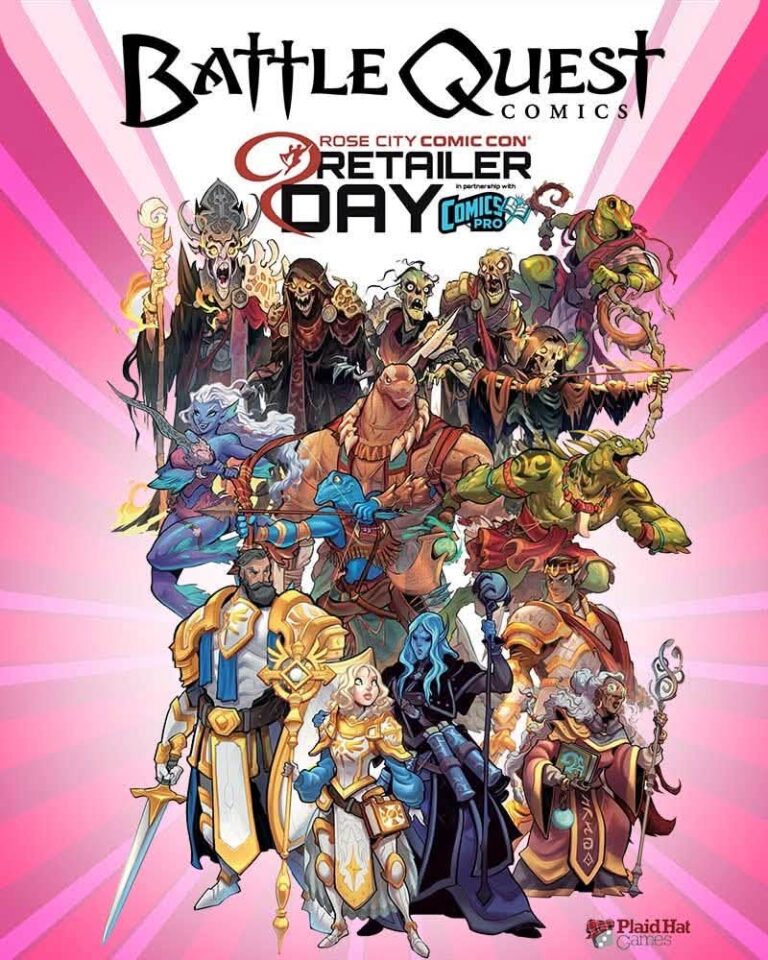 Battle Quest at RCCC Comics Pro Retail Day